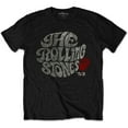 thumbnail image 1 of Men's Rolling Stones Swirl Logo '82 Eco-Tee Vintage T-shirt Small Black, 1 of 3