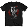 thumbnail image 1 of Men's Rolling Stones Tattoo You Circle Slim Fit T-shirt Medium Black, 1 of 3