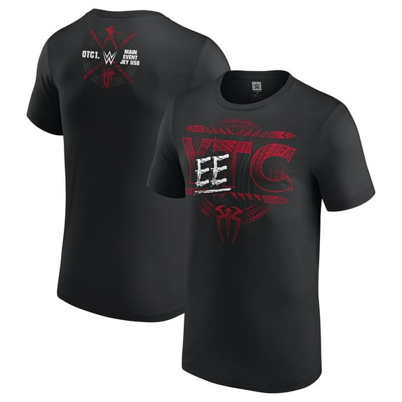 Men's Roman Reigns & Jey Uso Black Yee-TC T-Shirt