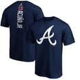 thumbnail image 1 of Men's Ronald Acu-a Jr. Navy Atlanta Braves Playmaker Name & Number T-Shirt, 1 of 3