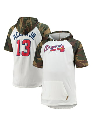 Men's Fanatics Branded Ronald Acuna Jr. Navy Atlanta Braves Road Name &  Number T-Shirt 