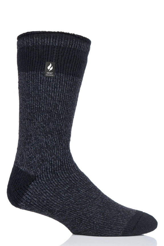 Men's Rook ORIGINAL Block Twist Crew Socks| Warm + Soft, Hiking, Cabin, Hunting, Outdoor, Cozy Socks | 7X Warmer Than Cotton Socks