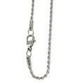 thumbnail image 1 of Men's Rope Neck Chain 7mm Wide Stainless Steel Necklace, 1 of 1
