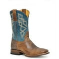 thumbnail image 1 of Men's Roper Merritt Leather Boots Handcrafted Tan, 1 of 2