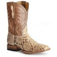 thumbnail image 1 of Men's Roper Peyton Python Hybrid Sole Boots Handcrafted Tan, 1 of 2