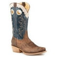 thumbnail image 1 of Men's Roper Ride'em Cutter Leather Boots Handcrafted Tan, 1 of 2