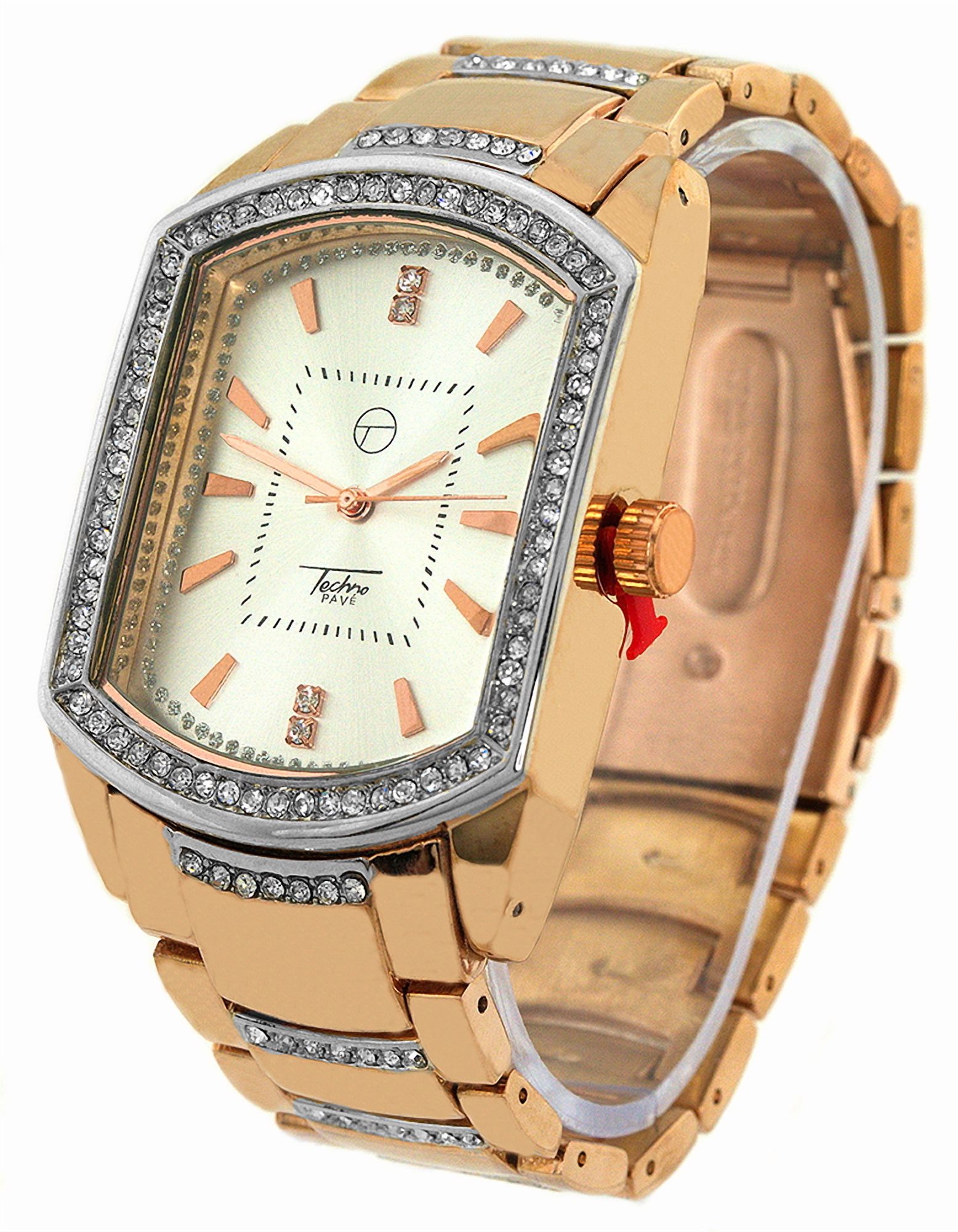 Techno Pave All Watches | Gold - Walmart.com