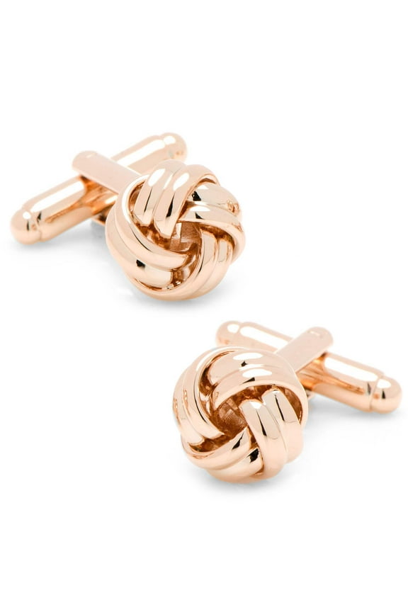 Men's Rose Knot Cufflinks