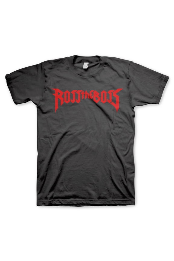 Men's Ross The Boss Logo T-shirt Large Black