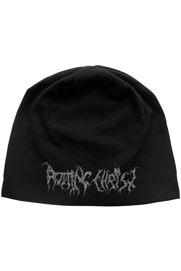 Men's Rotting Christ Logo Beanie Black