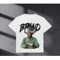 thumbnail image 1 of Men's Round Neck Short Sleeved Printed Casual T-Shirt, Y2K Hip-Hop Street Retro Style 180g Pure Cotton, Love Gamers Short Sleeved Versatile Summer Men's And Women's Essential T-Shirt Top, 1 of 3