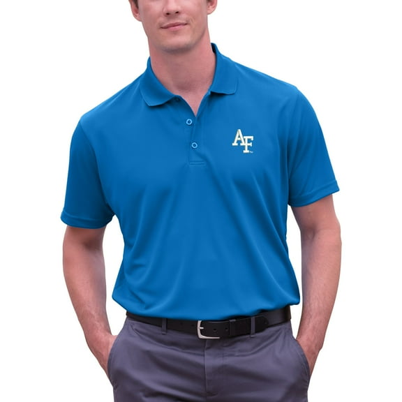 Men's Royal Air Force Falcons Big & Tall Vansport Omega Tech Polo