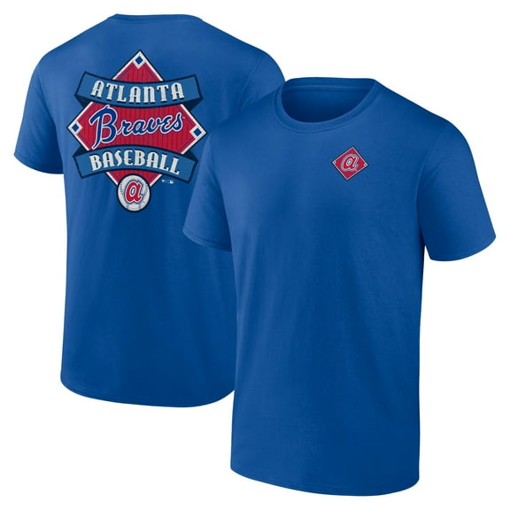Men's Royal Atlanta Braves Cooperstown Collection Field Play T-Shirt