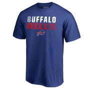 Mens Royal Buffalo Bills Iconic Collection Fade Out T-Shirt