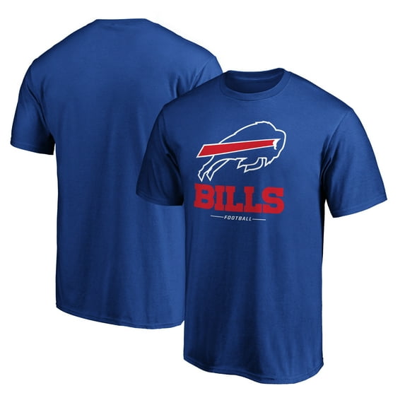 Men's Royal Buffalo Bills Team Lockup T-Shirt