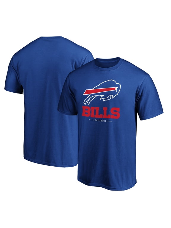 Men's Royal Buffalo Bills Team Lockup T-Shirt