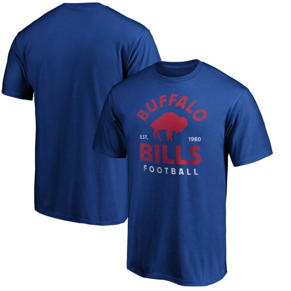 Men's Royal Buffalo Bills Vintage Arch T-Shirt