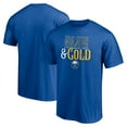 thumbnail image 1 of Men's Royal Buffalo Sabres Hometown Collection Push Ahead T-Shirt, 1 of 3
