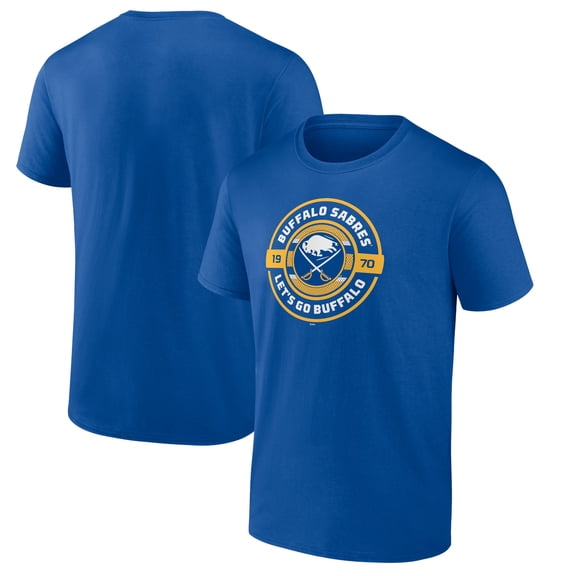 Men's Royal Buffalo Sabres Native T-Shirt