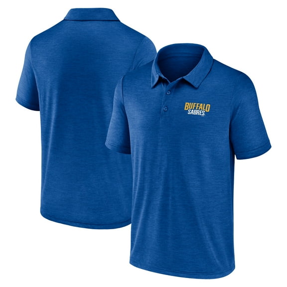 Men's Logo Athletic Royal Buffalo Sabres Unstoppable Polo