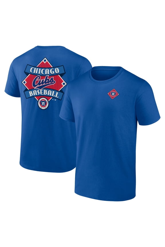 Men's Royal Chicago Cubs Cooperstown Collection Field Play T-Shirt