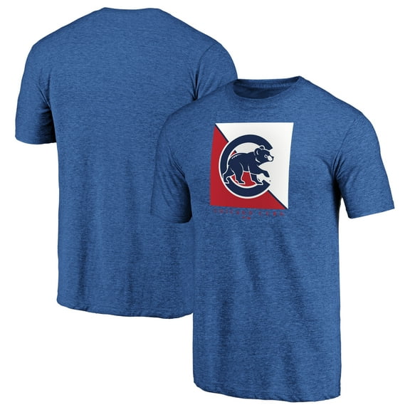 Men's Royal Chicago Cubs Pregame Vibe Tri-Blend T-Shirt