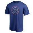 thumbnail image 1 of Men's Royal Chicago Cubs Static Logo T-Shirt, 1 of 3