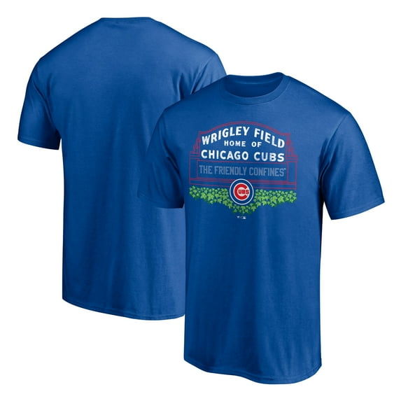 Men's Royal Chicago Cubs Wrigley Field Long Ball T-Shirt