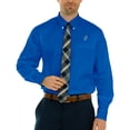 thumbnail image 1 of Men's Royal ECSU Vikings Wicked Woven Button-Down Long Sleeve Shirt, 1 of 1
