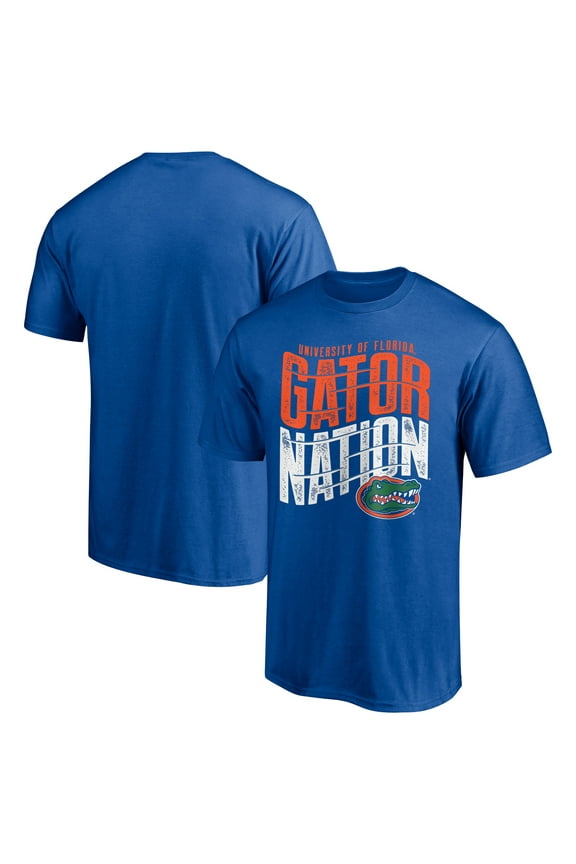 Men's  Royal Florida Gators Campus Visit T-Shirt