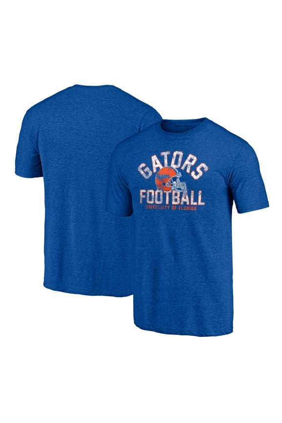 Men's Royal Florida Gators Elite Offense Tri-Blend T-Shirt