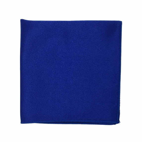 Men’s Royal Formal Satin Pocket Square in a Variety of Colors by Spencer J’s Signature Satin Collection