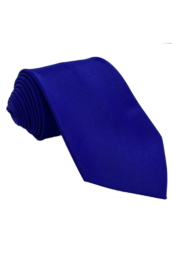 Men’s Royal Formal Satin Self-Tie Necktie in a Variety of Colors by Spencer J’s Signature Satin Collection