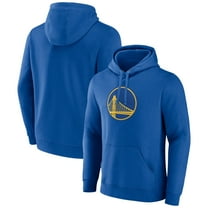 Men's Royal Golden State Warriors Alternate Logo Pullover Hoodie