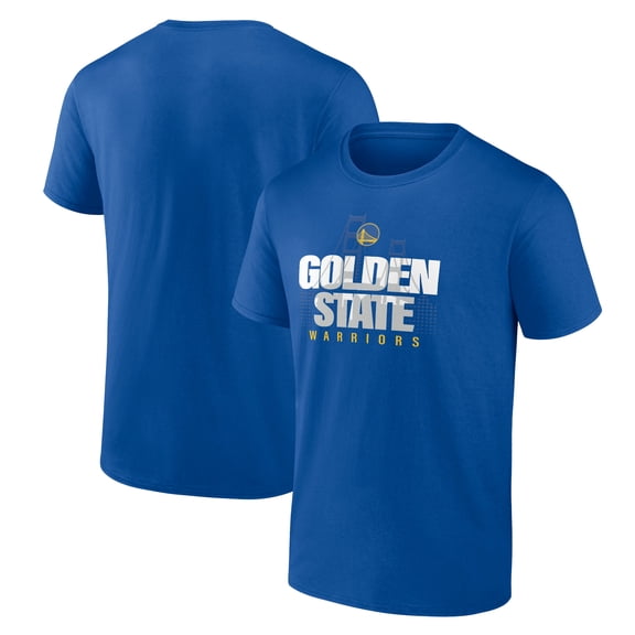 Men's Royal Golden State Warriors Pick & Roll Coverage T-Shirt