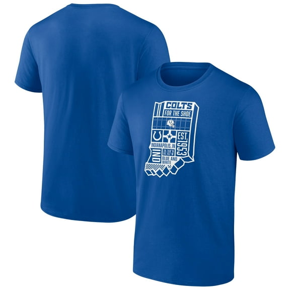 Men's Royal Indianapolis Colts Hometown Collection Prime Time T-Shirt