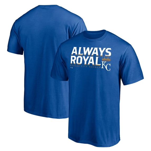 Men's Royal Kansas City Royals Always Royal T-Shirt