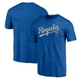 thumbnail image 1 of Men's Royal Kansas City Royals Cooperstown Series Sweep Tri-Blend T-Shirt, 1 of 3