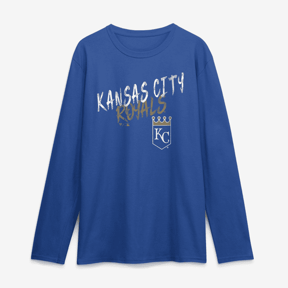 Men's Royal Kansas City Royals Hustle Long Sleeve T-Shirt