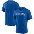 thumbnail image 1 of Men's Royal Kentucky Wildcats Arched Battle Cry Tri-Blend T-Shirt, 1 of 3