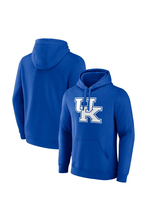 Men's Royal Kentucky Wildcats Logo Pullover Hoodie