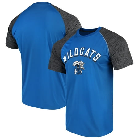 Men's Royal Kentucky Wildcats Raglan Space T-Shirt