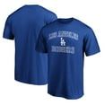 thumbnail image 1 of Men's Royal Los Angeles Dodgers Heart & Soul Team Logo T-Shirt, 1 of 3