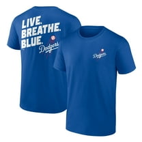Men's Royal Los Angeles Dodgers Hometown Collection Live Breathe T-Shirt