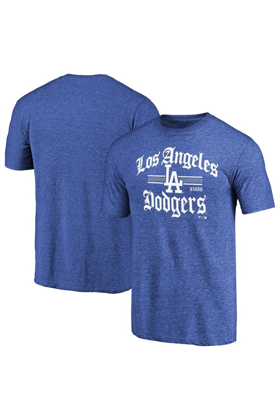 Men's Royal Los Angeles Dodgers Hometown Collection Olde LA T-Shirt