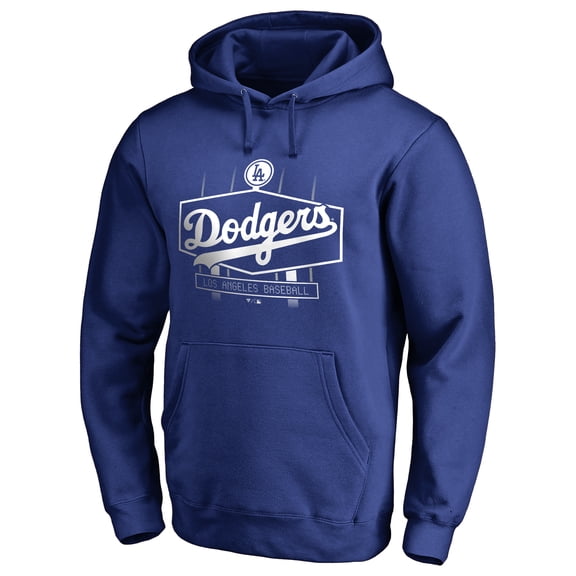 Men's Royal Los Angeles Dodgers Hometown Collection Scoreboard Pullover Hoodie