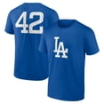 thumbnail image 1 of Men's Royal Los Angeles Dodgers Jackie Robinson Day Name & Number T-Shirt, 1 of 3