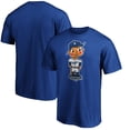 thumbnail image 1 of Men's Royal Los Angeles Dodgers Pop Fly T-Shirt, 1 of 3