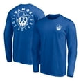 thumbnail image 1 of Men's Royal Los Angeles Dodgers Team Hometown Collection Sugar Skull Long Sleeve T-Shirt, 1 of 3