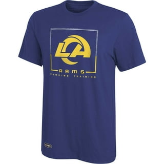 Nike Women's Fashion (NFL Los Angeles Rams) 3/4-Sleeve T-Shirt in Blue, Size: Small | NKNW054N95-06O